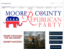 Tablet Screenshot of mcncgop.com